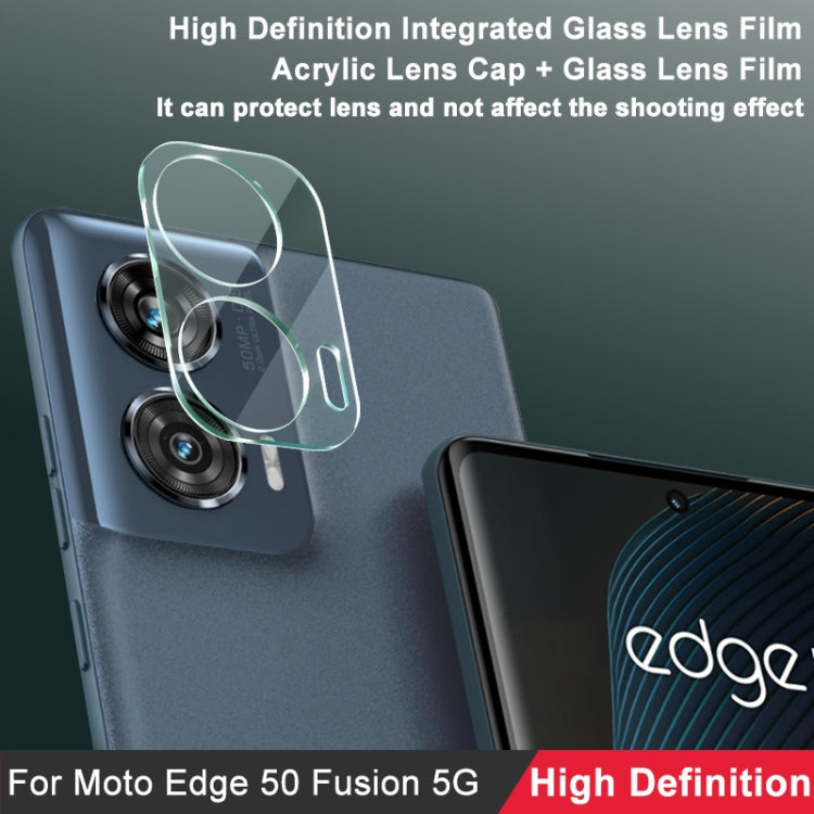 For Motorola Edge 50 Fusion 2pcs/Set imak HD Glass Rear Camera Lens Film - Other by imak | Online Shopping UK | buy2fix