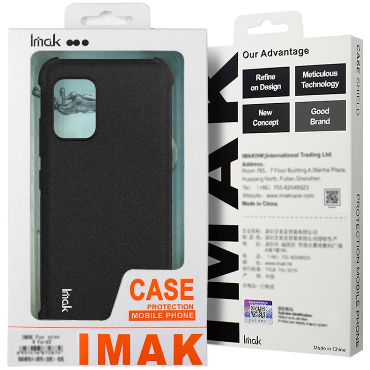 For Sony Xperia 1 VI imak Shockproof Airbag TPU Phone Case(Transparent Black) - Sony Cases by imak | Online Shopping UK | buy2fix