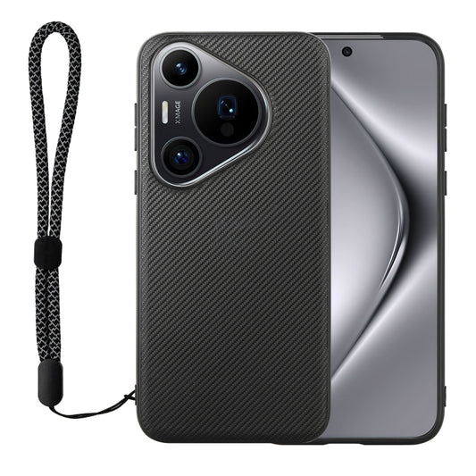 For Huawei Pura 70 Pro / 70 Pro+ ViLi TC Series Kevlar Carbon Fiber Texture Phone Case(Black) - Huawei Cases by ViLi | Online Shopping UK | buy2fix