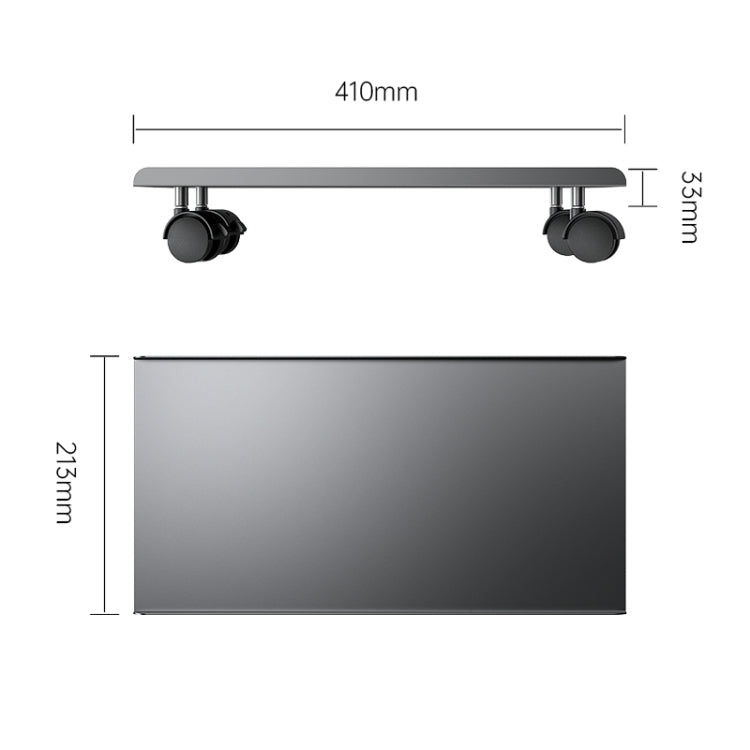 ORICO CPB5-BK-BP Mobile CPU Power Stand Computer Host Bracket(Black) - Host Bracket by ORICO | Online Shopping UK | buy2fix