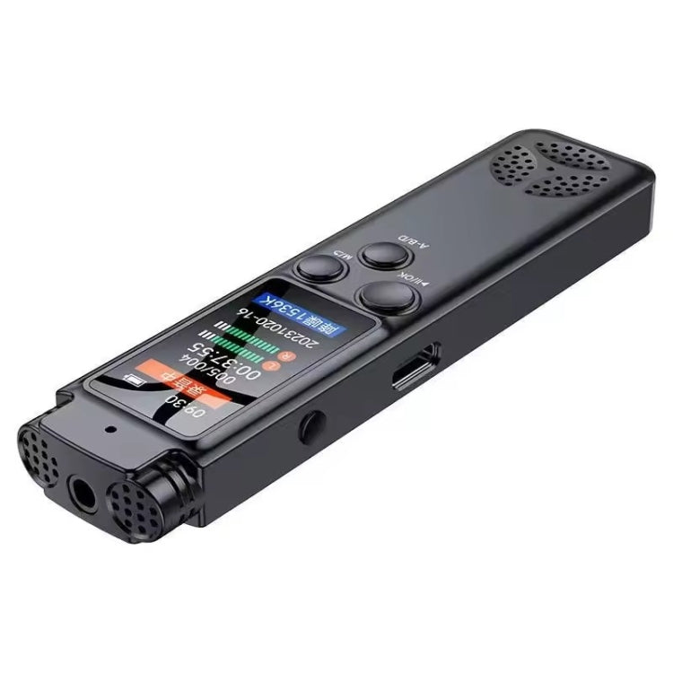 H22 Smart Color Screen Noise Reduction Voice Recorder, Capacity:8GB(Black) - Recording Pen by buy2fix | Online Shopping UK | buy2fix