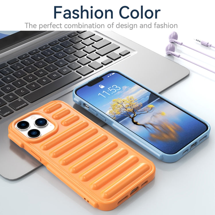 For iPhone 16 Pro Max Capsule Series Candy Color TPU Phone Case(Orange) - iPhone 16 Pro Max Cases by buy2fix | Online Shopping UK | buy2fix