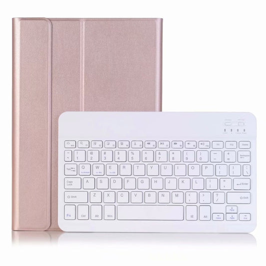 For Huawei MatePad T8 Ultra-thin Detachable Bluetooth Keyboard Leather Tablet Case with Stand & Sleep Function & Backlight(Rose Gold) - Huawei Keyboard by buy2fix | Online Shopping UK | buy2fix