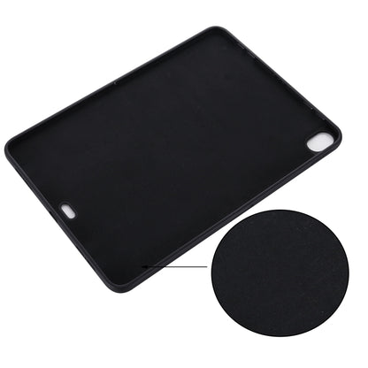 For iPad Air 13 2025 / 2024 Pure Color Liquid Silicone Shockproof Tablet Case(Black) - iPad Air 13 2025 / 2024 Cases by buy2fix | Online Shopping UK | buy2fix