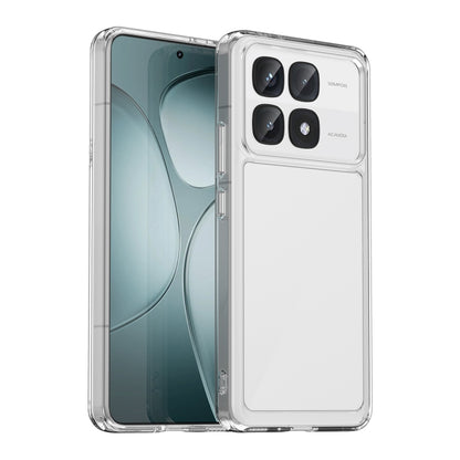 For Redmi K70 Ultra Colorful Series Acrylic Hybrid TPU Phone Case(Transparent) - Xiaomi Cases by buy2fix | Online Shopping UK | buy2fix