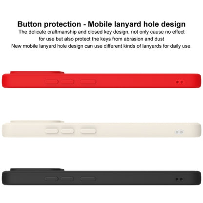 For Xiaomi Poco M6 4G IMAK UC-4 Series Straight Edge TPU Soft Phone Case(White) - Xiaomi Cases by imak | Online Shopping UK | buy2fix