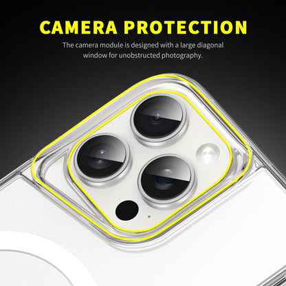 For iPhone 16 Pro Max MagSafe Acrylic + TPU Transparent Full Coverage Phone Case - iPhone 16 Pro Max Cases by buy2fix | Online Shopping UK | buy2fix