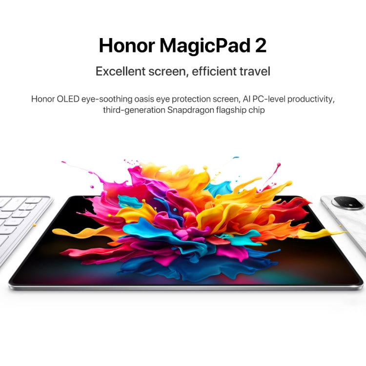 Honor MagicPad2 WiFi Tablet PC, 16GB+512GB, 12.3 inch MagicOS 8.0.1 Qualcomm Snapdragon 8s Gen 3 Octa Core(Green) - Huawei by Huawei | Online Shopping UK | buy2fix