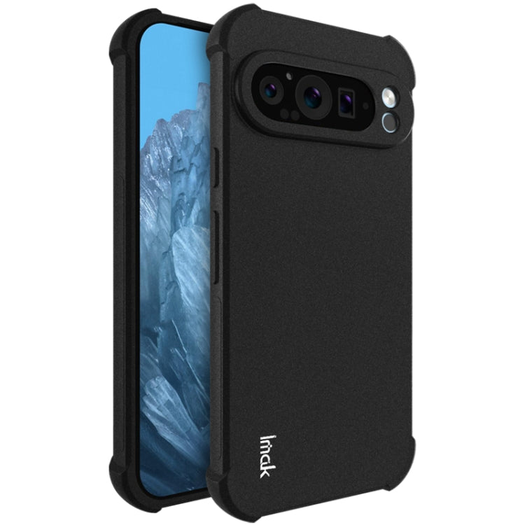 For Google Pixel 9 Pro XL imak Shockproof Airbag TPU Phone Case(Matte Black) - Google Cases by imak | Online Shopping UK | buy2fix