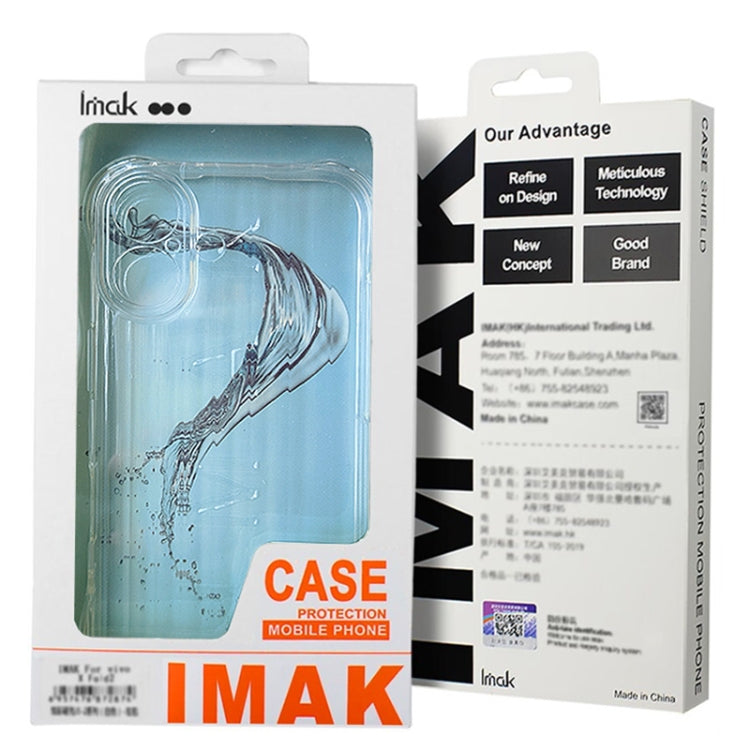 For Google Pixel 9 / Pixel 9 Pro IMAK Space Shield PC + TPU Airbag Shockproof Phone Case(Transparent) - Google Cases by imak | Online Shopping UK | buy2fix