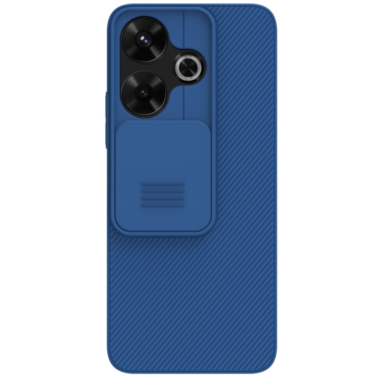 For Redmi Note 13R 5G / 13 4G NILLKIN Black Mirror Series Camshield PC Phone Case(Blue) - Redmi 13 Cases by NILLKIN | Online Shopping UK | buy2fix