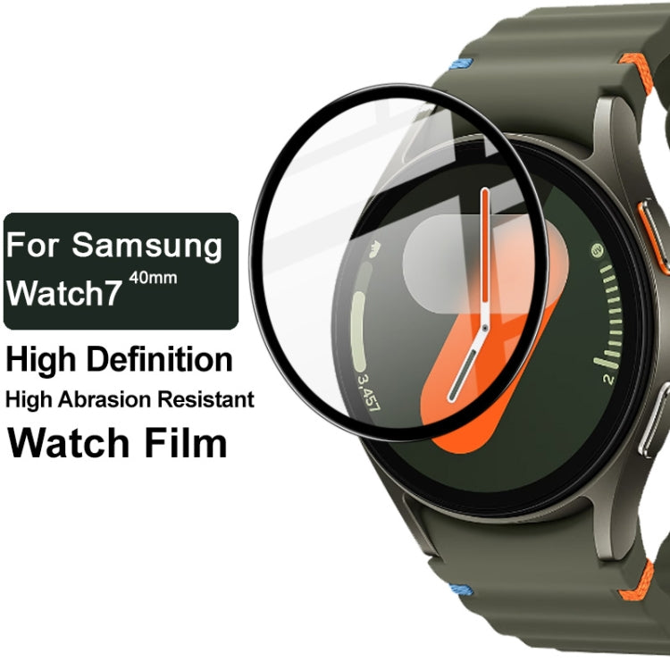 For Samsung Watch 7 40mm BT IMAK Plexiglass HD Watch Protective Film - Screen Protector by imak | Online Shopping UK | buy2fix