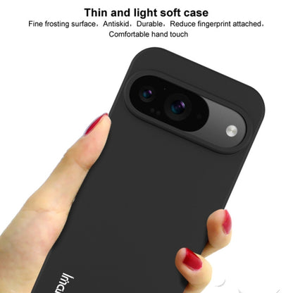 For Google Pixel 9 / Pixel 9 Pro IMAK UC-3 Series Shockproof Frosted TPU Phone Case(Black) - Google Cases by imak | Online Shopping UK | buy2fix