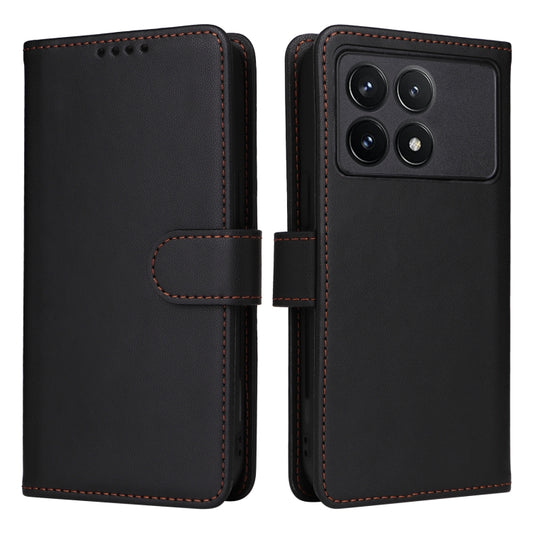 For Redmi K70 / K70 Pro BETOPNICE BN-005 2 in 1 Detachable Imitate Genuine Leather Phone Case(Black) - Xiaomi Cases by BETOPNICE | Online Shopping UK | buy2fix