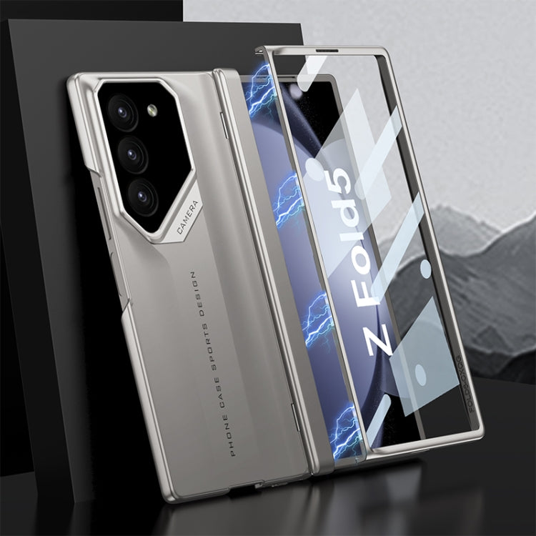 For Samsung Galaxy Z Fold5 GKK Integrated Folding Supercar Phone Case(Titanium Grey) - Galaxy Z Fold5 Cases by GKK | Online Shopping UK | buy2fix