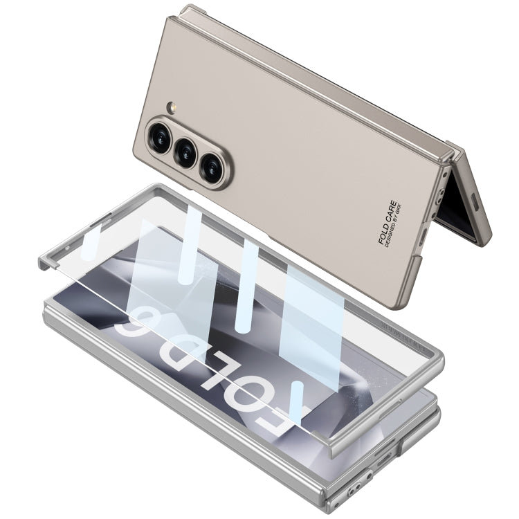 For Samsung Galaxy Z Fold6 GKK Integrated Unbounded Ultra-thin All-inclusive Phone Case(Titanium Grey) - Galaxy Z Fold6 5G Cases by GKK | Online Shopping UK | buy2fix