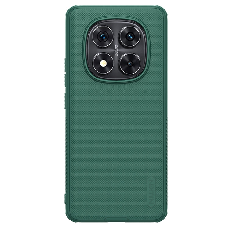 For Redmi Note 14 Pro+ 5G NILLKIN Frosted Shield Pro PC + TPU Phone Case(Green) - Note 14 Pro+ Cases by NILLKIN | Online Shopping UK | buy2fix