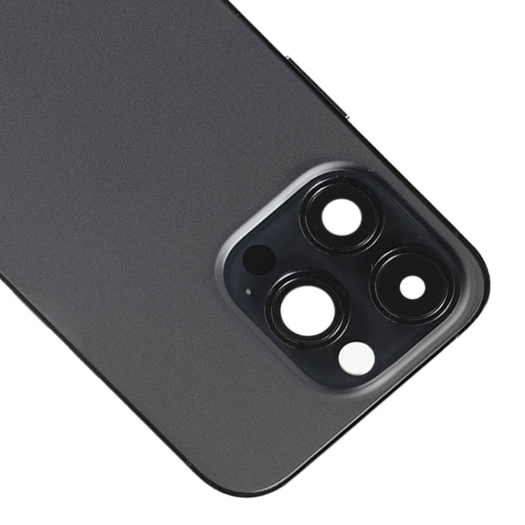 For iPhone 14 Pro Battery Back Cover with Side Keys & Card Tray, Version:China Version(Black) - Back Cover by buy2fix | Online Shopping UK | buy2fix