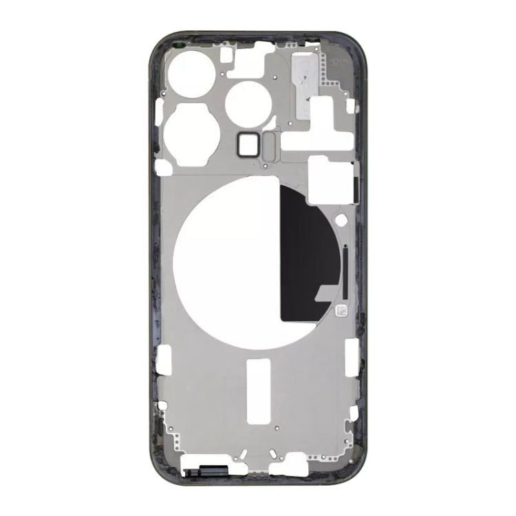 For iPhone 15 Pro Middle Frame Bezel Plate with Side Keys + Card Tray, Version:China Version(Black) - LCD Related Parts by buy2fix | Online Shopping UK | buy2fix