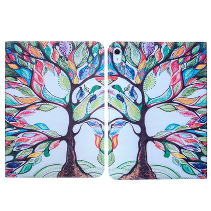 For iPad Air 13 2024 Colored Drawing Leather Tablet Case(Life Tree) - iPad Air 13 2025 / 2024 Cases by buy2fix | Online Shopping UK | buy2fix