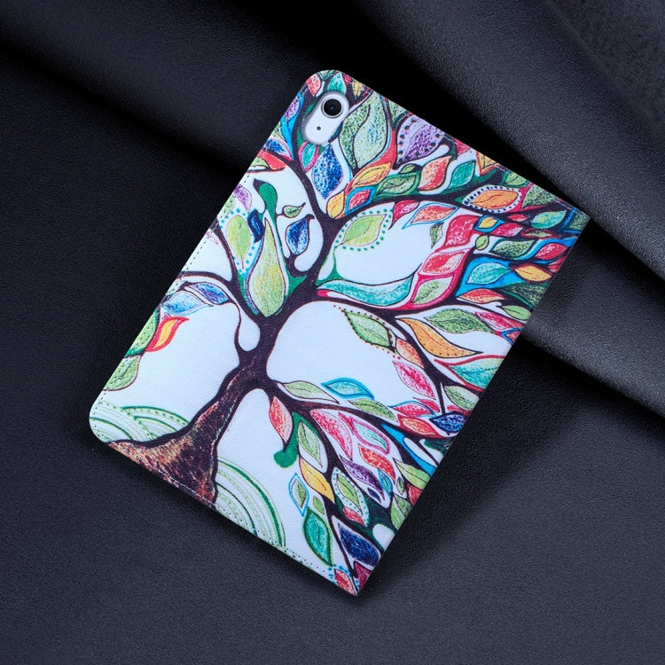 For iPad Air 13 2024 Colored Drawing Leather Tablet Case(Life Tree) - iPad Air 13 2025 / 2024 Cases by buy2fix | Online Shopping UK | buy2fix