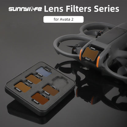 For DJI Avata 2 Sunnylife Camera Lens Filter, Filter:4 in 1 MCUV ND8/16/32 - Lens Filter by Sunnylife | Online Shopping UK | buy2fix