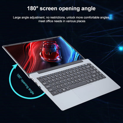 14 inch Windows 11 Laptop, 16GB+512GB, Gen 5th Intel Core i5 CPU, 180 Degree Rotation Axis(Silver) - Others by buy2fix | Online Shopping UK | buy2fix