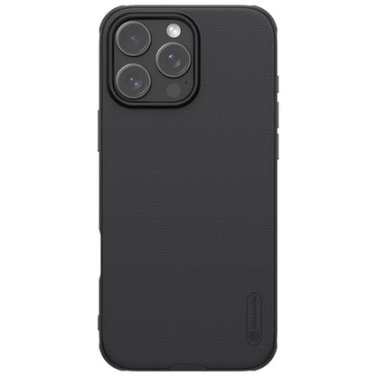 For iPhone 16 Pro NILLKIN Frosted Shield Pro PC + TPU Phone Case(Black) - iPhone 16 Pro Cases by NILLKIN | Online Shopping UK | buy2fix