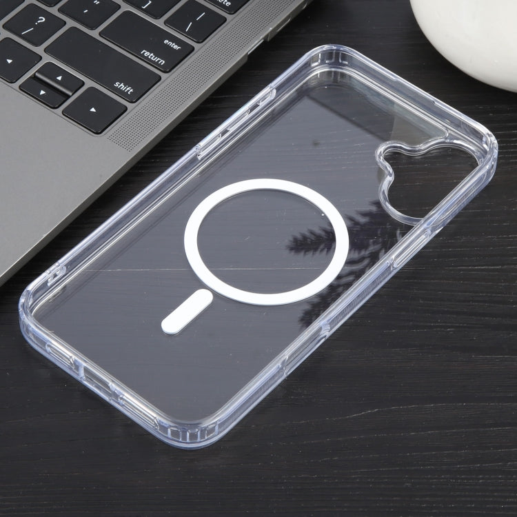 For iPhone 16 Plus GEBEI MagSafe Magnetic Transparent Phone Case - iPhone 16 Plus Cases by GEBEI | Online Shopping UK | buy2fix