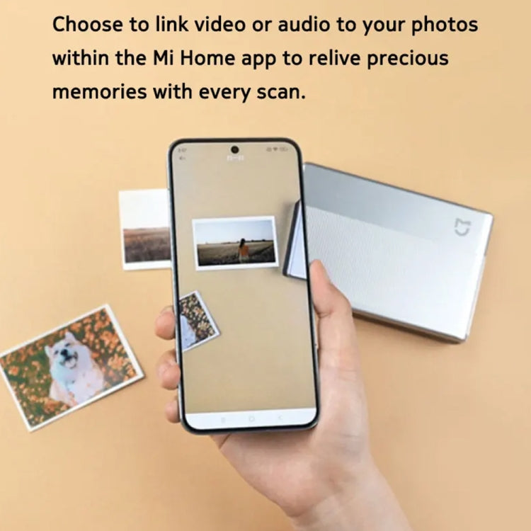 Original Xiaomi Mijia 1S Portable Pocket Photo Printer(White) - Printer by Xiaomi | Online Shopping UK | buy2fix