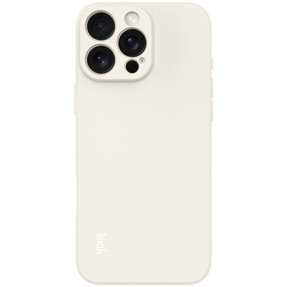 For iPhone 16 Pro Max imak UC-4 Series Straight Edge TPU Phone Case(White) - iPhone 16 Pro Max Cases by imak | Online Shopping UK | buy2fix