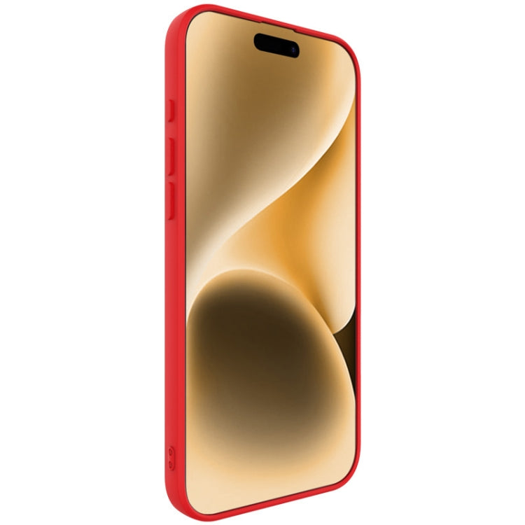 For iPhone 16 Pro imak UC-4 Series Straight Edge TPU Phone Case(Red) - iPhone 16 Pro Cases by imak | Online Shopping UK | buy2fix