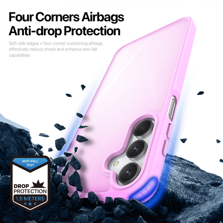 For Samsung Galaxy A16 4G / 5G DUX DUCIS Yind Series TPU Hybrid PC Phone Case(Rose Pink) - Galaxy Phone Cases by DUX DUCIS | Online Shopping UK | buy2fix