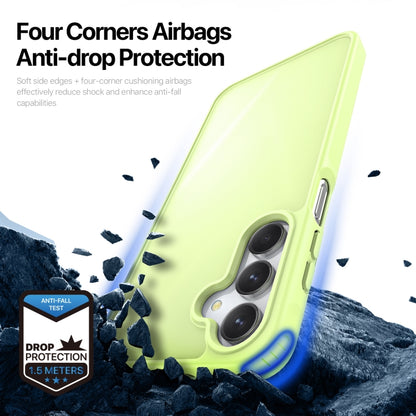 For Samsung Galaxy A16 4G / 5G DUX DUCIS Yind Series TPU Hybrid PC Phone Case(Lime Green) - Galaxy Phone Cases by DUX DUCIS | Online Shopping UK | buy2fix