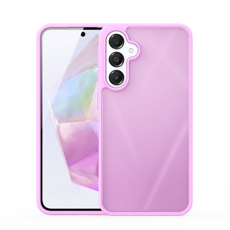 For Samsung Galaxy A36 5G / A56 5G DUX DUCIS Yind Series TPU Hybrid PC Phone Case(Rose Pink) - Galaxy Phone Cases by DUX DUCIS | Online Shopping UK | buy2fix