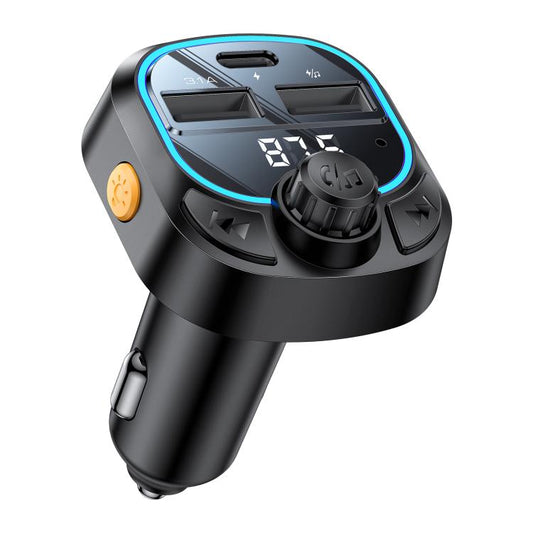 Yesido Y70 Car Bluetooth FM Transmitter(Black) - Bluetooth Car Kits by Yesido | Online Shopping UK | buy2fix