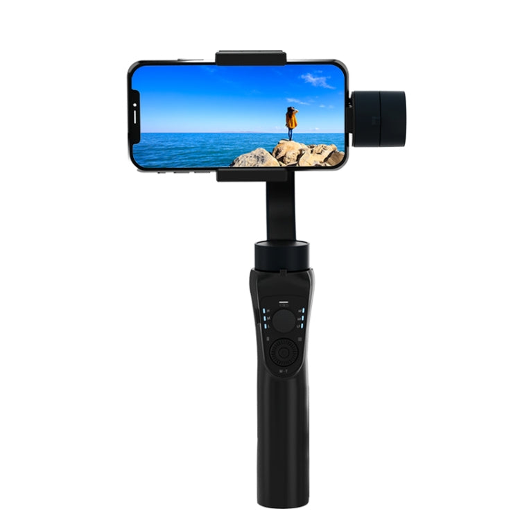 WIWU S5B 3-Axis Hand held Stabilized Gimbal Selfie Stick(Black) - Selfie Sticks by WIWU | Online Shopping UK | buy2fix