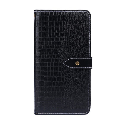 For Doogee N20 Pro idewei Crocodile Texture Horizontal Flip Leather Case with Holder & Card Slots & Wallet(Black) - More Brand by idewei | Online Shopping UK | buy2fix