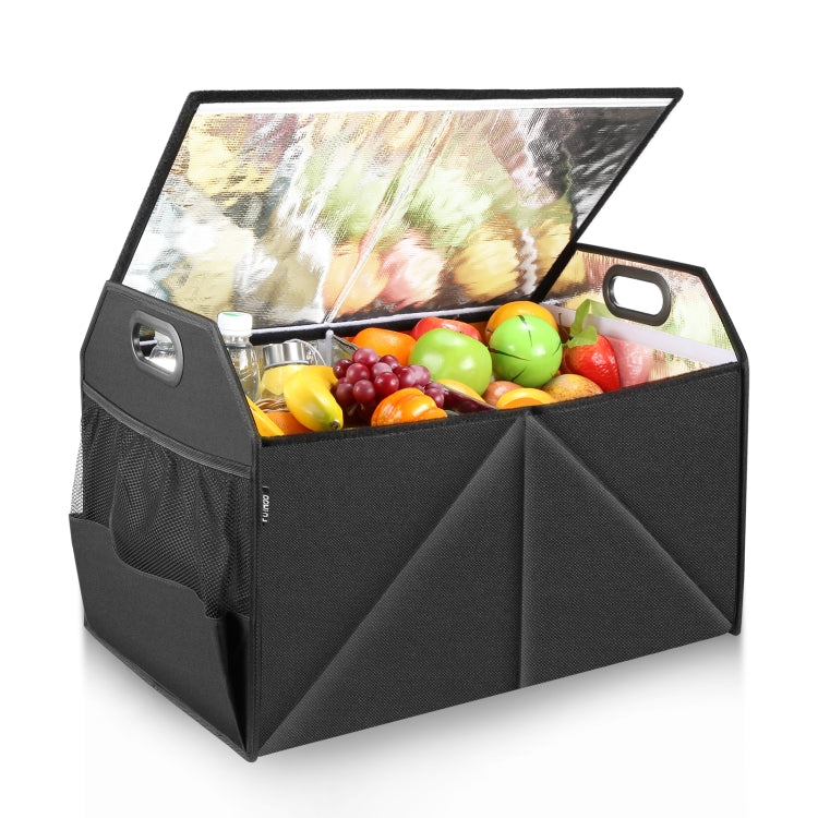 FunAdd Foldable Storage Fresh Box Vehicle Trunk Organizer Bag Transportation Fresh-keeping Box (Black) - Stowing Tidying by FunAdd | Online Shopping UK | buy2fix