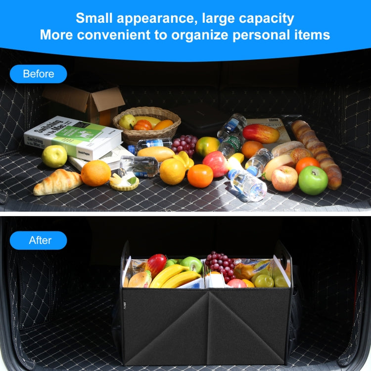 FunAdd Foldable Storage Fresh Box Vehicle Trunk Organizer Bag Transportation Fresh-keeping Box (Black) - Stowing Tidying by FunAdd | Online Shopping UK | buy2fix