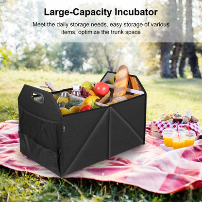 FunAdd Foldable Storage Fresh Box Vehicle Trunk Organizer Bag Transportation Fresh-keeping Box (Black) - Stowing Tidying by FunAdd | Online Shopping UK | buy2fix