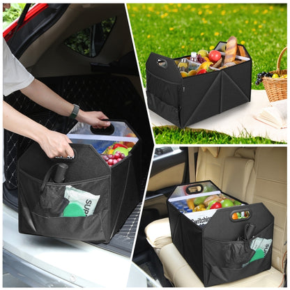 FunAdd Foldable Storage Fresh Box Vehicle Trunk Organizer Bag Transportation Fresh-keeping Box (Black) - Stowing Tidying by FunAdd | Online Shopping UK | buy2fix