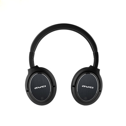 awei A950BL Collapsible Noise Cancelling Bluetooth Headset(Black) - Headset & Headphone by awei | Online Shopping UK | buy2fix