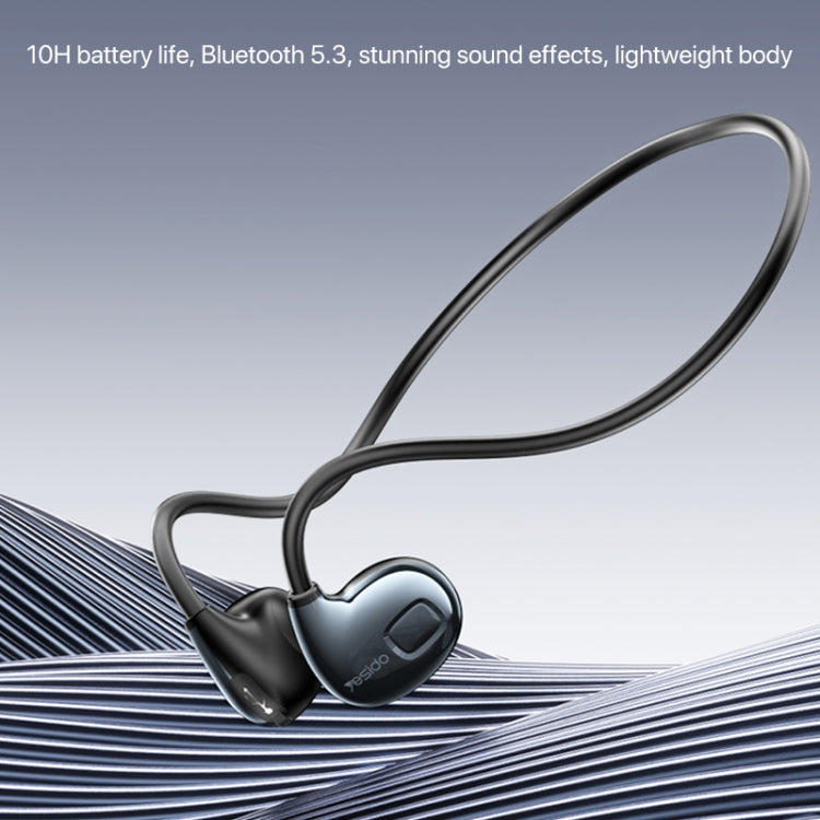 Yesido YSP11 Air Conduction Bluetooth 5.3 Wireless Neckband Earphone - Neck-mounted Earphone by Yesido | Online Shopping UK | buy2fix
