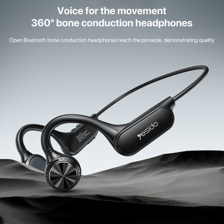 Yesido YSP12 Bone Conduction Bluetooth Wireless Neckband Earphone - Neck-mounted Earphone by Yesido | Online Shopping UK | buy2fix