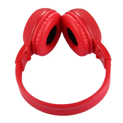 BS-N65 Headband Folding Stereo HiFi Wireless Headphone Headset with LCD Screen & TF Card Slot & LED Indicator Light & FM Function(Red) - Headset & Headphone by buy2fix | Online Shopping UK | buy2fix