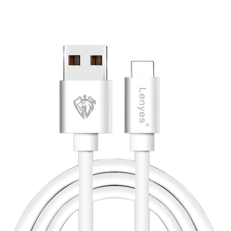 Lenyes LC701 1.5m 2.4A Output USB to 8 Pin PVC Data Sync Fast Charging Cable - Normal Style Cable by buy2fix | Online Shopping UK | buy2fix