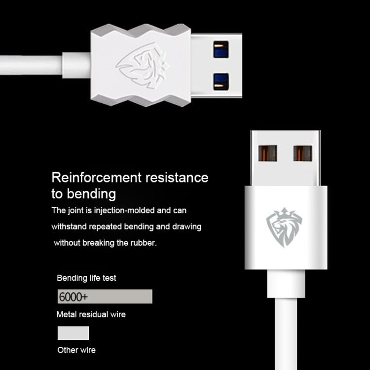 Lenyes LC701 1.5m 2.4A Output USB to 8 Pin PVC Data Sync Fast Charging Cable - Normal Style Cable by buy2fix | Online Shopping UK | buy2fix