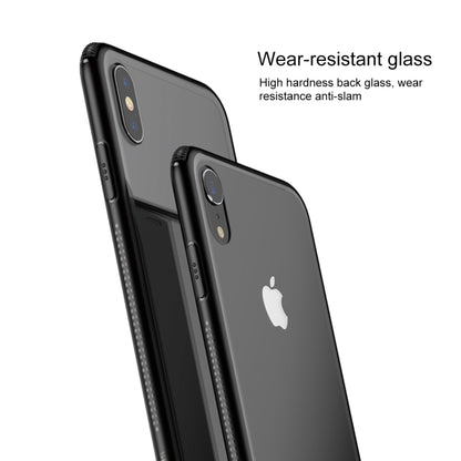 For iPhone XR Baseus Original Tempered Glass Case(Pink) - More iPhone Cases by Baseus | Online Shopping UK | buy2fix
