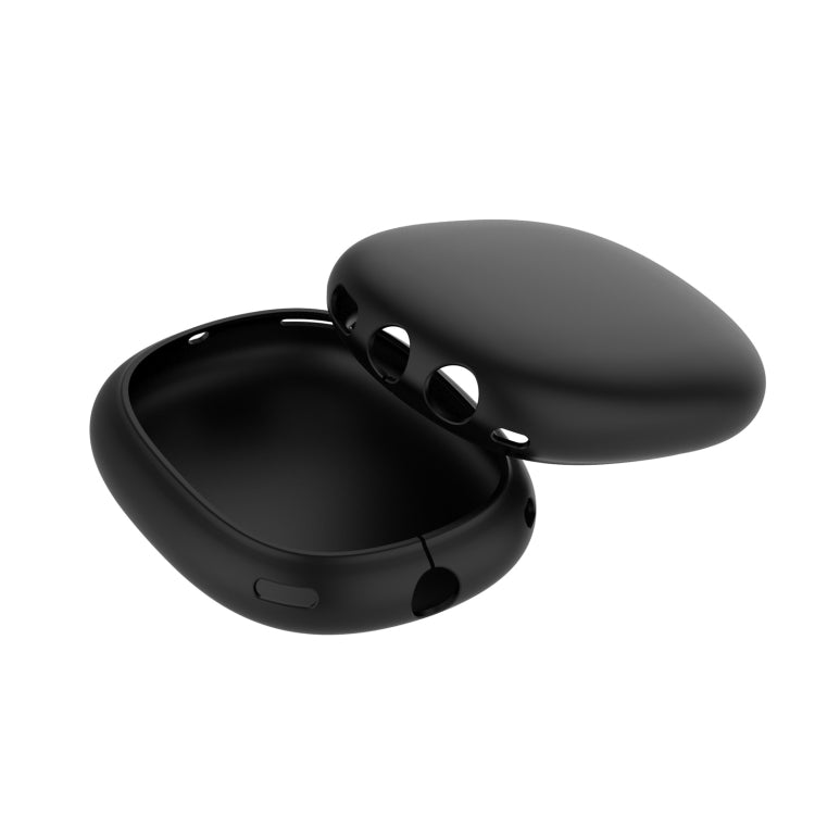 A Pair Full Coverage Anti-scratch Silicone Headphone Protective Case for AirPods Max(Black) - For AirPods Max by buy2fix | Online Shopping UK | buy2fix